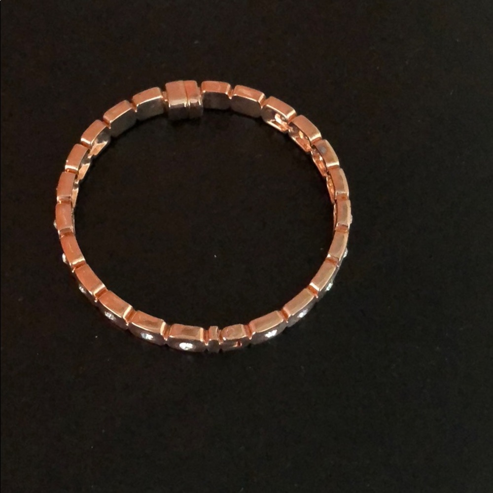 Rose gold magnetic closure bracelet